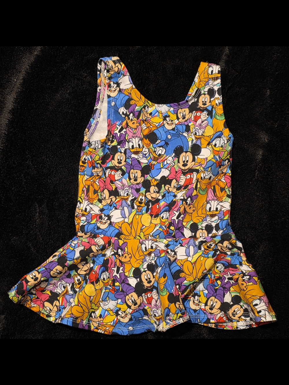 Raising Wilds Mickey & Friends Peplum Top